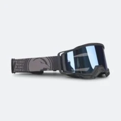 Maschera Cross Raven Sniper The Villain Specchio Blu