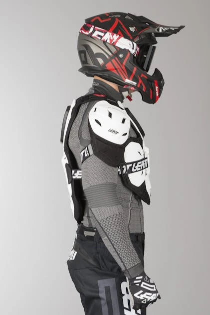 Pettorina Leatt 5.5 Bianca - immagine 4