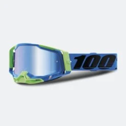 Maschera Cross 100% Racecraft 2 Fremont Blu