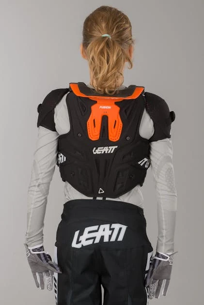 Pettorina Bambino Leatt 2.0 Junior Arancio - immagine 3