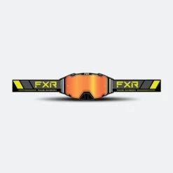 Maschera Cross FXR Maverick Fluo-Grigio-Nero Lente Broze HiDef/Inferno