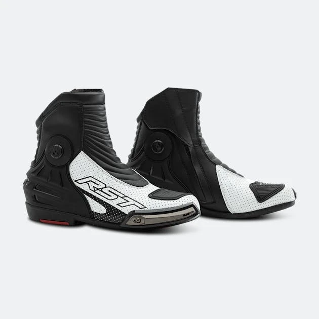 Stivali Moto RST Tractech Evo 3 Corti Bianchi