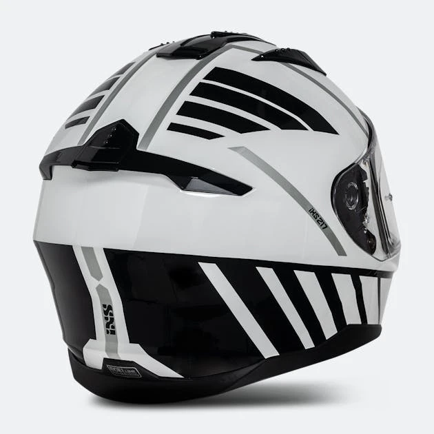 Casco Integrale IXS IXS217 2.0 Bianco-Nero - immagine 2