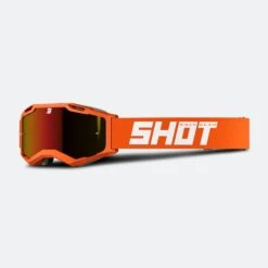 Maschera Cross Shot Iris 2.0 Solid Arancio