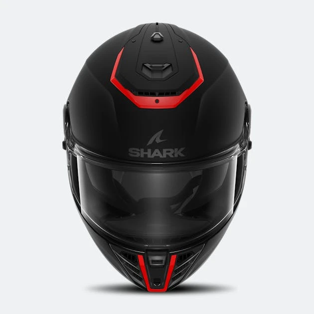 Casco Integrale Shark Spartan RS Nero-Rosso - immagine 3