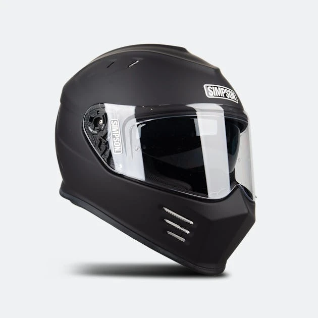 Casco Simpson Venom Nero Opaco