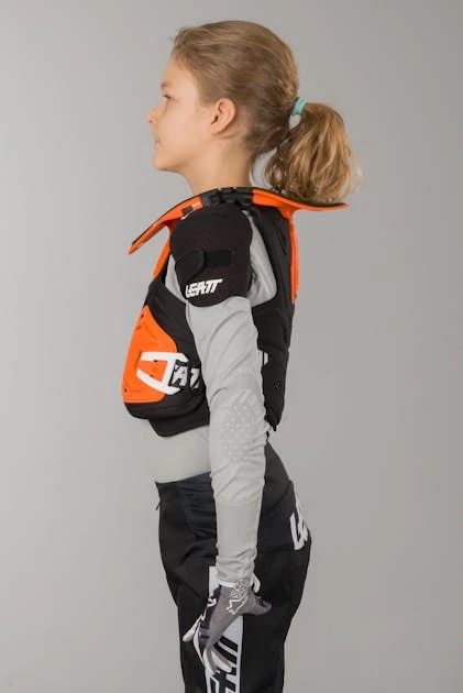 Pettorina Bambino Leatt 2.0 Junior Arancio - immagine 2