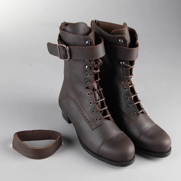 Stivali Moto Donna Segura Doria Marroni - immagine 15