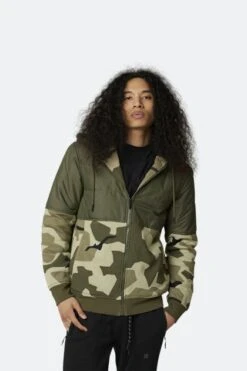 Felpa FOX Lindon Sasquatch Oliva Camo