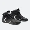 Scarpe Moto Ixon Gambler WP Nero-Bianco