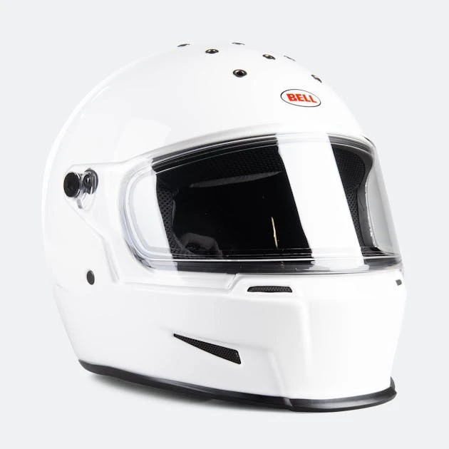 Casco Bell Eliminator Solid Bianco Lucido