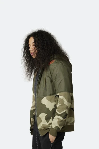Felpa FOX Lindon Sasquatch Oliva Camo - immagine 4