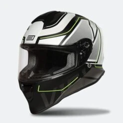 Casco Integrale Origine Dinamo Galaxi Bianco-Nero