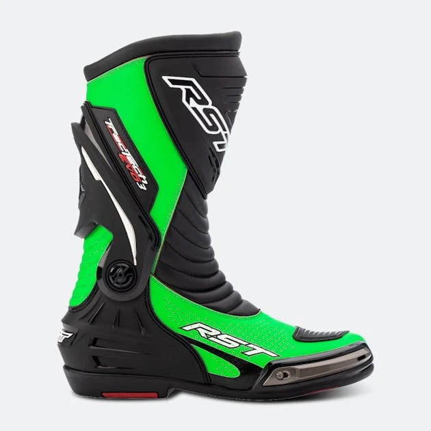 Stivali Moto RST Tractech Evo 3 Sport Verde Neon