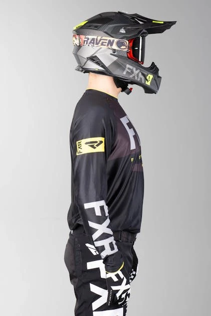Maglia FXR Helium X Tech Nero-HiVis - immagine 7