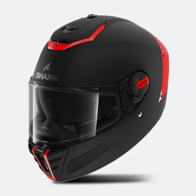 Casco Integrale Shark Spartan RS Nero-Rosso