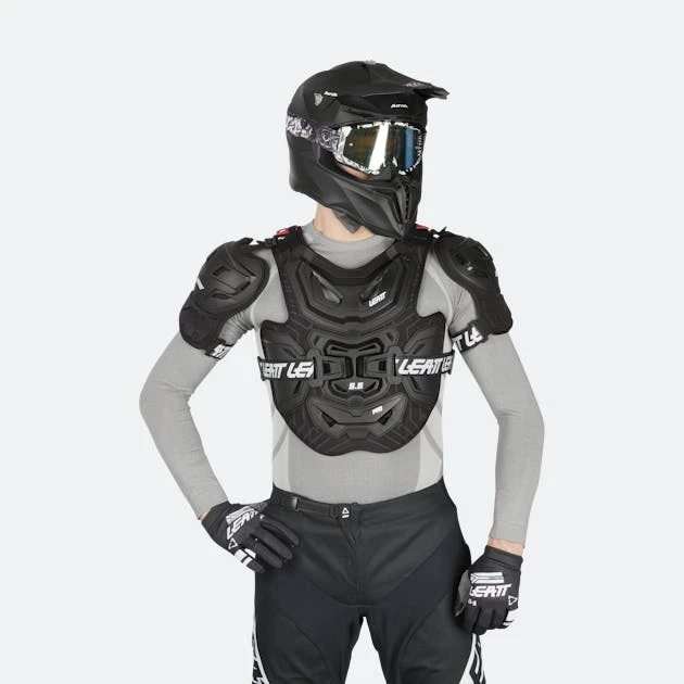 Pettorina Leatt 5.5 Pro Nero