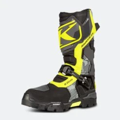 Stivali Moto Klim Adventure GTX Grigio-Fluo