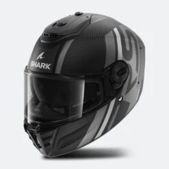 Casco Integrale Shark Spartan RS Carbon Shawn-Argento-Antracite