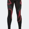 Pantaloni Intimi Acerbis X-Body Winter Nero-Rosso
