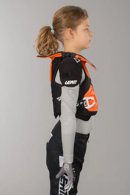 Pettorina Bambino Leatt 2.0 Junior Arancio - immagine 4